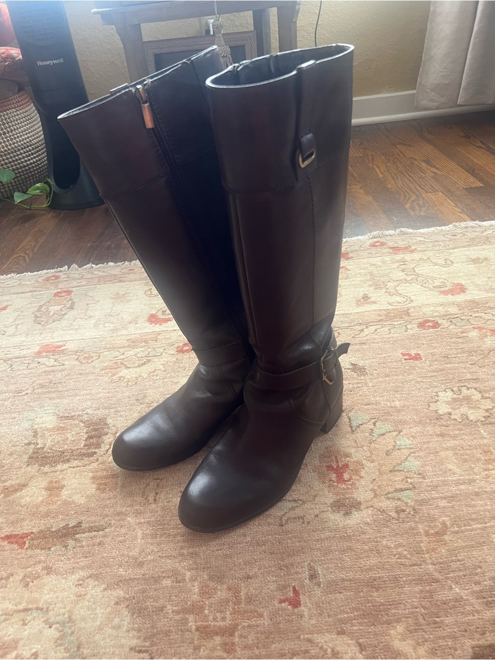 Bandolino Over-the-Knee Riding Boots in Dark Brown